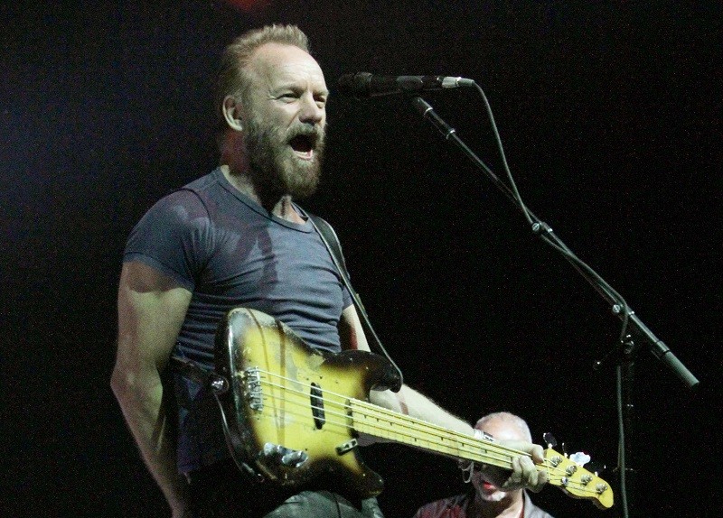 STING en su presentación en el DIRECTV ARENAS. 
STING actúa en Buenos Aires, con si gira solista Stolen Car y de su ultimo disco The Last Ship. 
Buenos Aires, 31 Octubre - 2015
© PikoPress